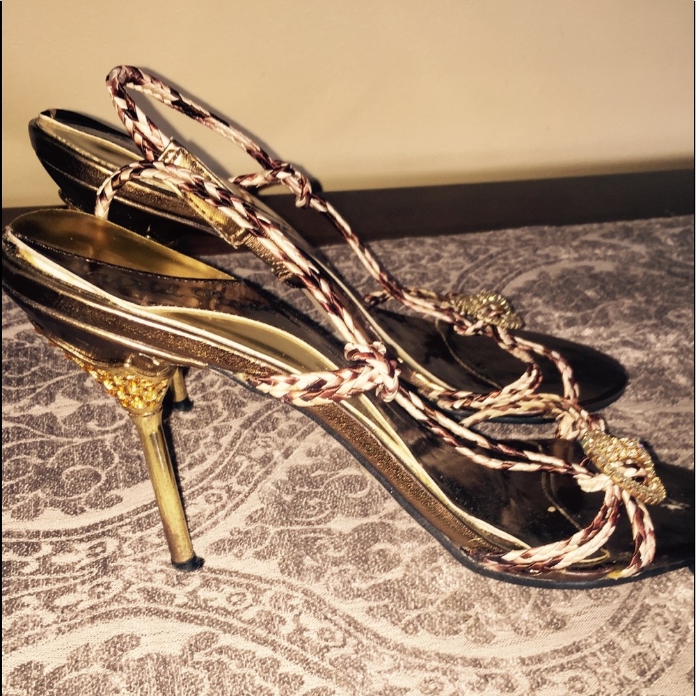 Rhinestone sandals